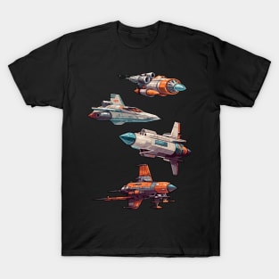 Retro Rockets T-Shirt